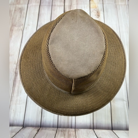 Henschel Hat Co. USA Men’s Tan Mesh Hat - Picture 2 of 8